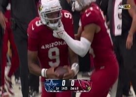 Josh Dobbs rumbles down sideline for 44-yard gain