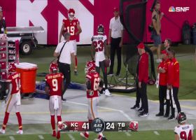Murphy-Bunting jumps in front of Smith-Schuster for INT vs. Mahomes