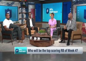 Top-scoring RB predictions for Week 4 | 'NFL Fantasy Live'