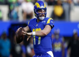 Mayfield pinpoints wide-open Higbee for 8-yard catch and TD dive