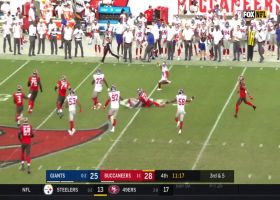 Ryan Connelly intercepts Jameis Winston's pass for clutch turnover