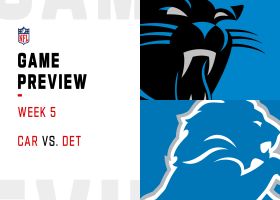 Panthers vs. Lions preview | Week 5