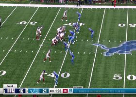 Julian Okwara zooms off EDGE for huge sack