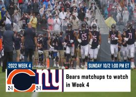Bears matchups to watch for Week 4