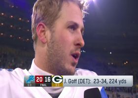Jared Goff reveals what it meant for Lions to end season with win vs. Packers