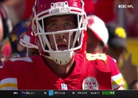 Alohi Gilman picks off Mahomes' fadeaway loft at critical time