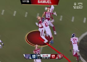 Next Gen Stats: Deebo Samuel weaves through Giants defense