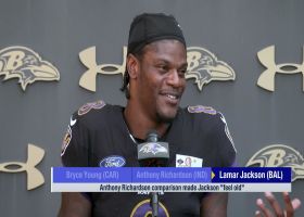 Lamar Jackson on Anthony Richardson comparison: 'That made feel old'