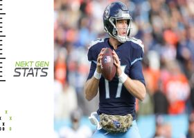 Next Gen Stats: Ryan Tannehill’s 3 most improbable completions | Week 10