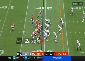 Russell Wilson dots Brandon Johnson for 21-yard pickup on DEN's first drive
