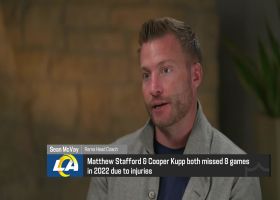 Sean McVay discusses Matthew Stafford's health, future of Rams at Annual League Meeting