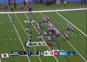 Kyle Peko ambushes Zappe for 6-yard sack