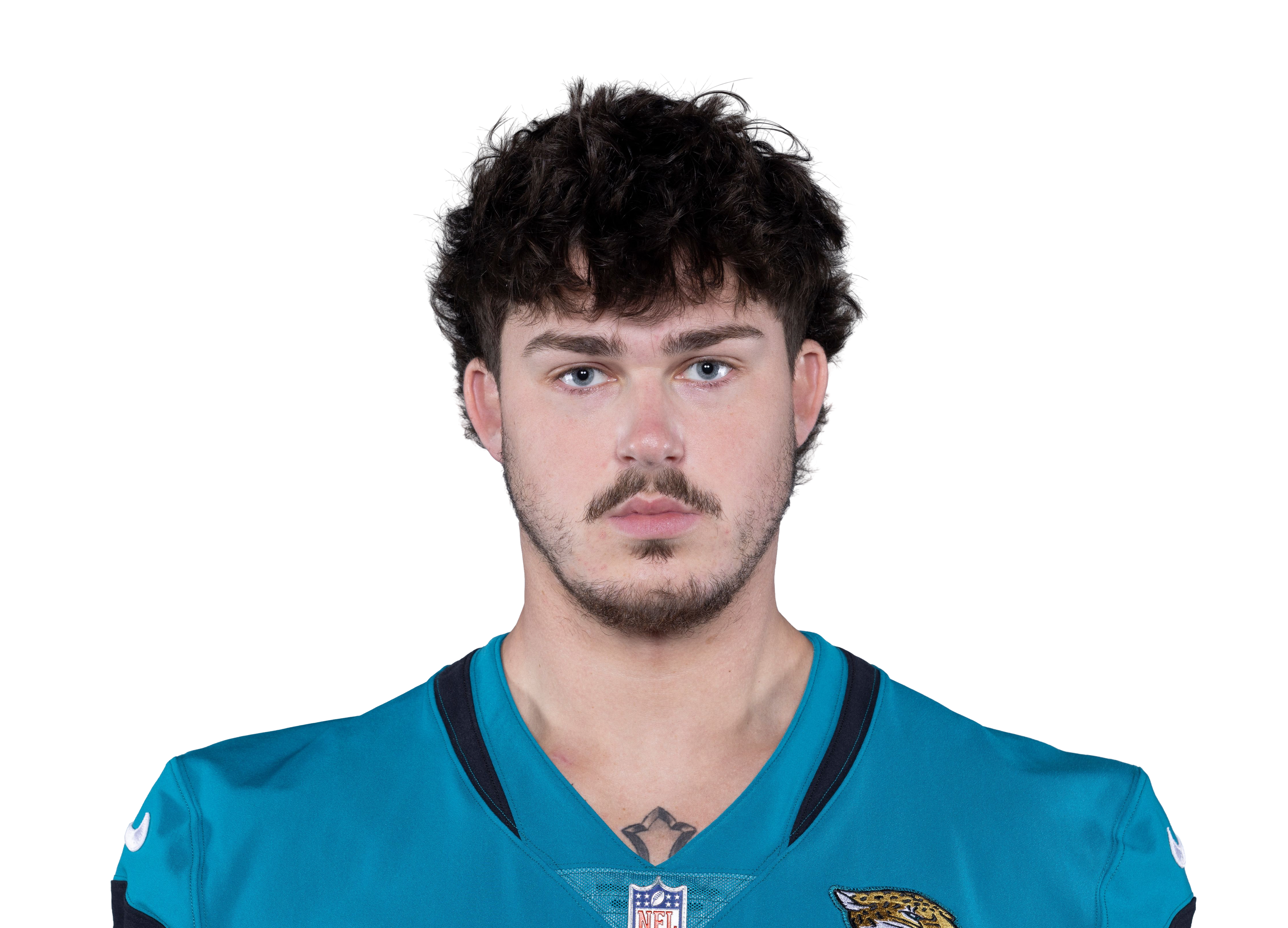 Zach Durfee, DE wearing number 58 for the JAX