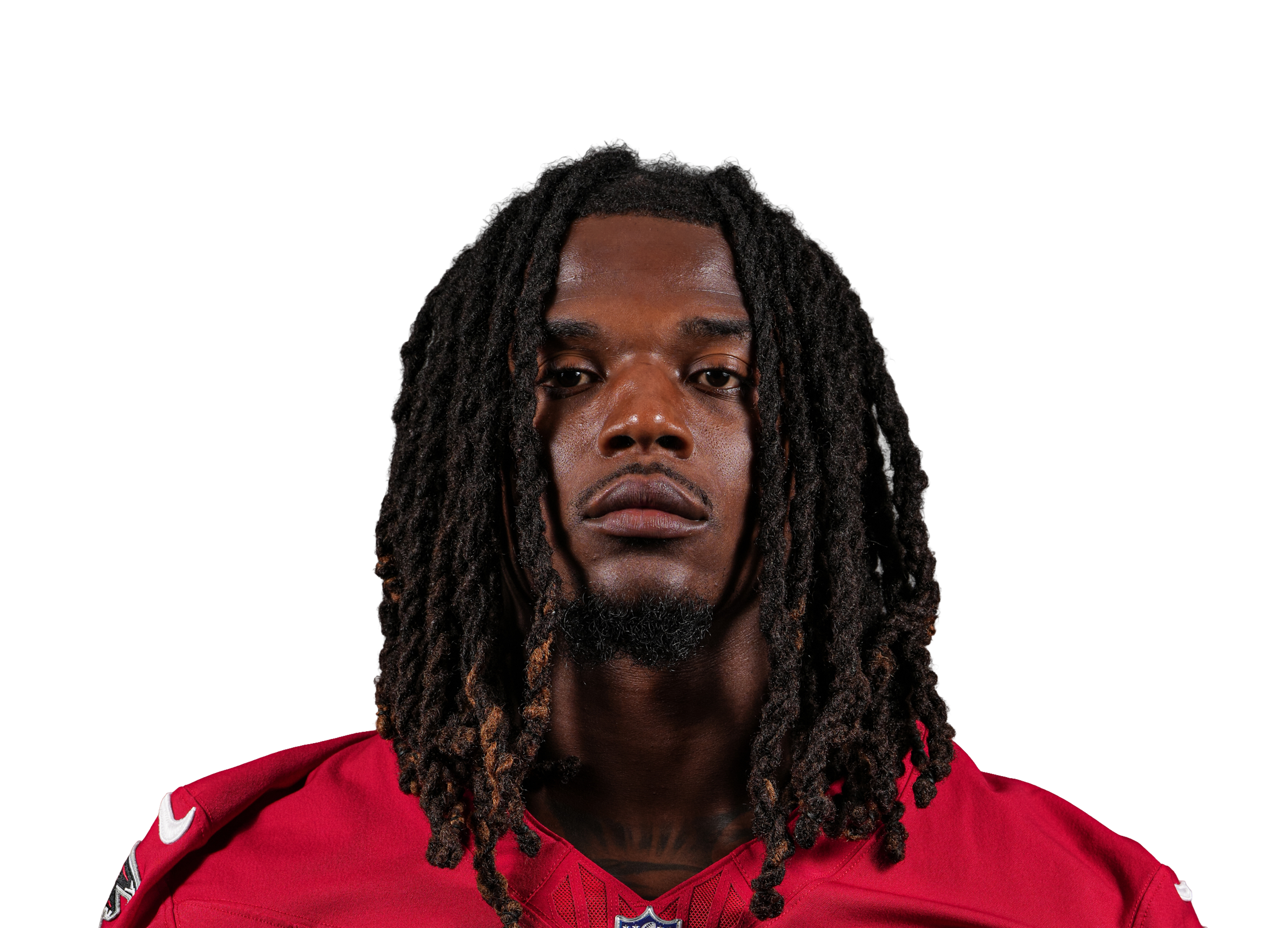 Harold Perkins Jr., LB wearing number 56 for the ATL