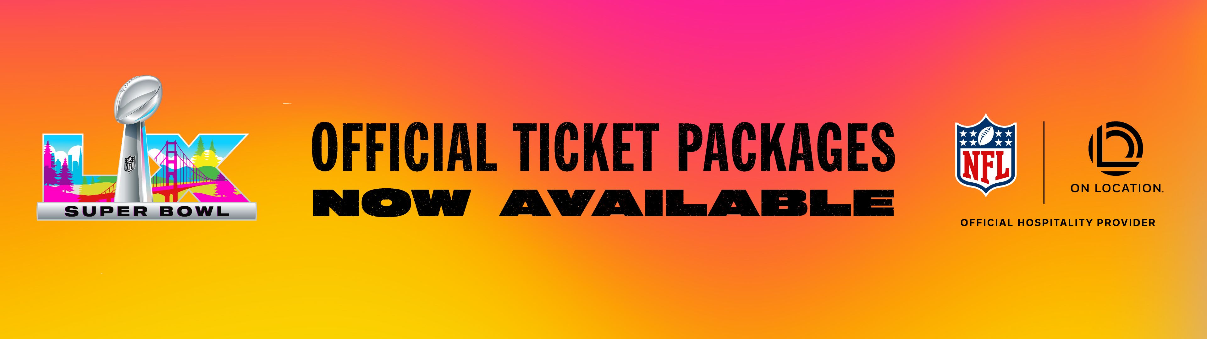 Official Super Bowl Ticket Packages