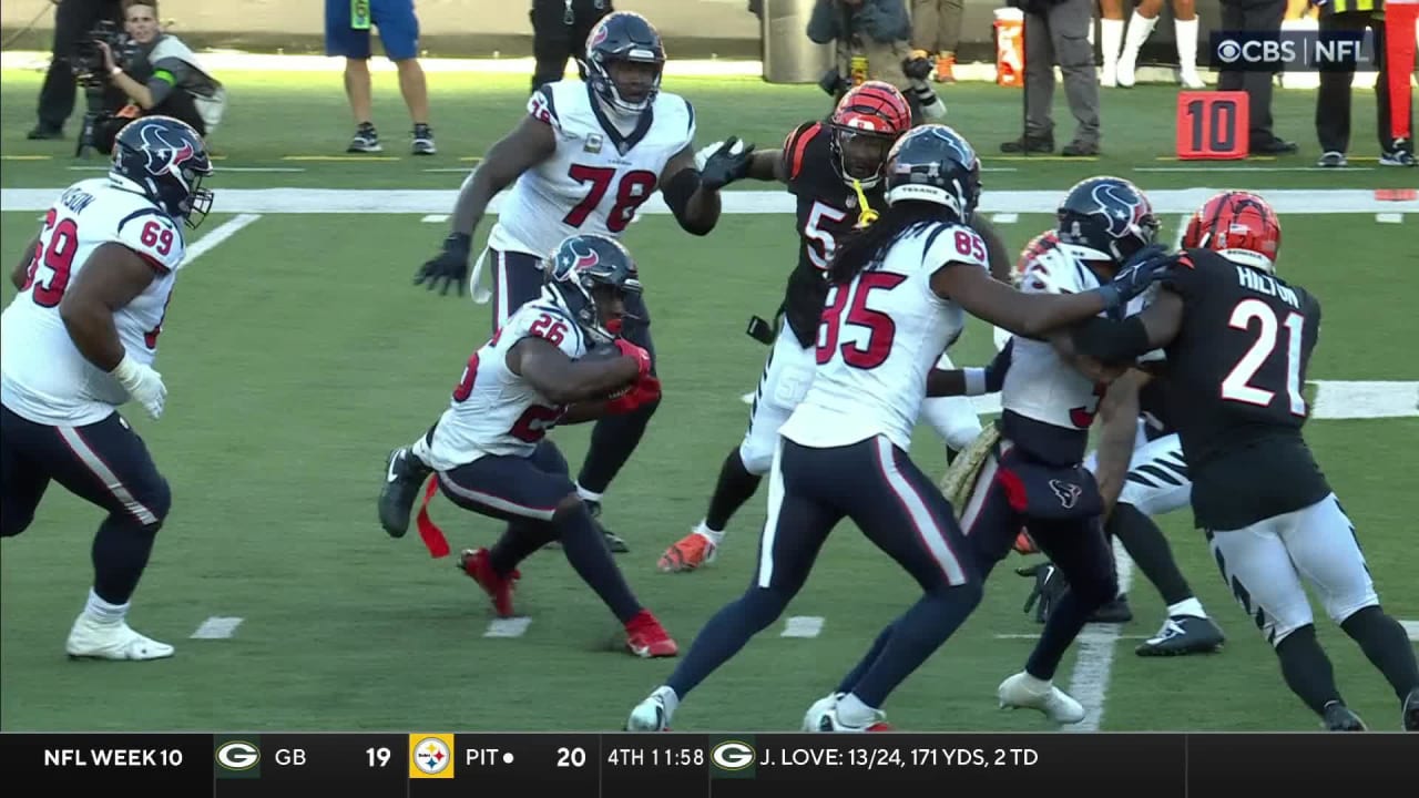 Houston Texans running back Devin Singletary's shiftiness is palpable ...