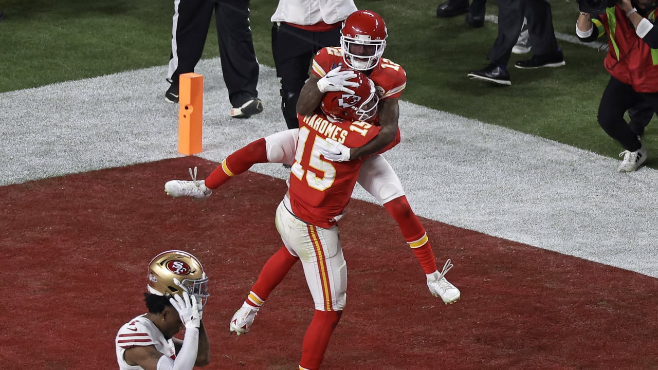 Chiefs WR Mecole Hardman on gamewinning TD Im trying to figure out whats bigger than a walkoff in the Super Bowl  NFLcom