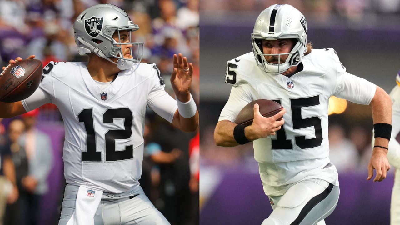 Raiders' Aidan O'Connell, Gardner Minshew play well vs. Vikings amid QB  competition