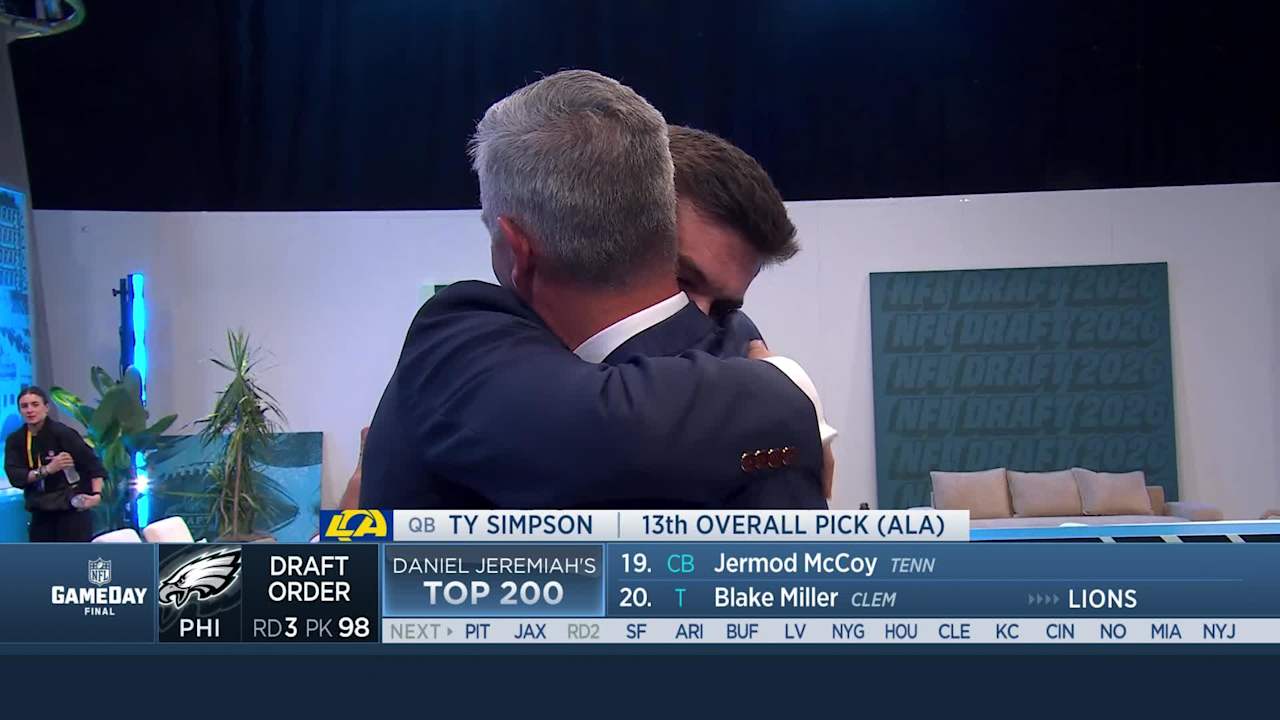 NFL Network's Steve Smith Sr. on Los Angeles Rams drafting quarterback ...