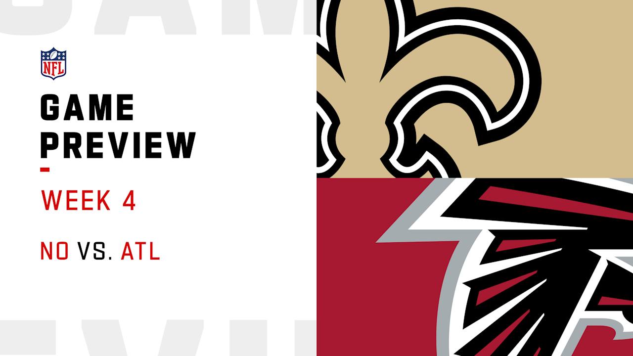 New Orleans Saints vs. Atlanta Falcons preview Week 4