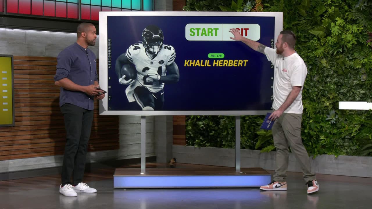 NFL Network Mike Florio's Start/sit Decision On Running Back Khalil ...