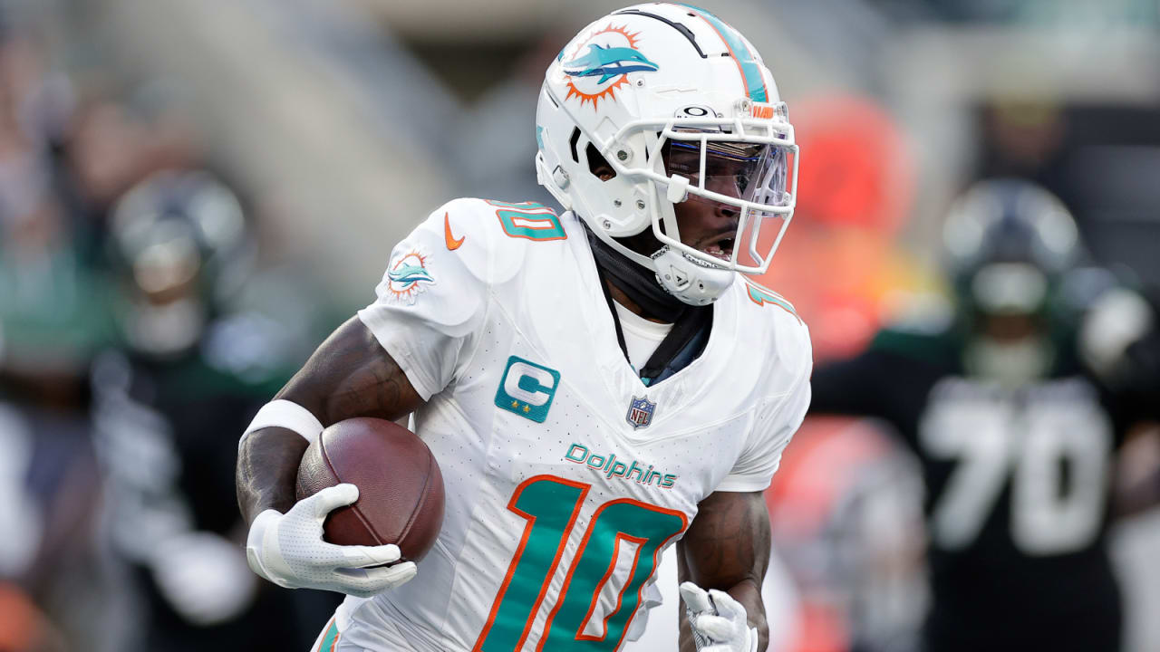 Dolphins WR Tyreek Hill looking at 'positive side of things' following ...