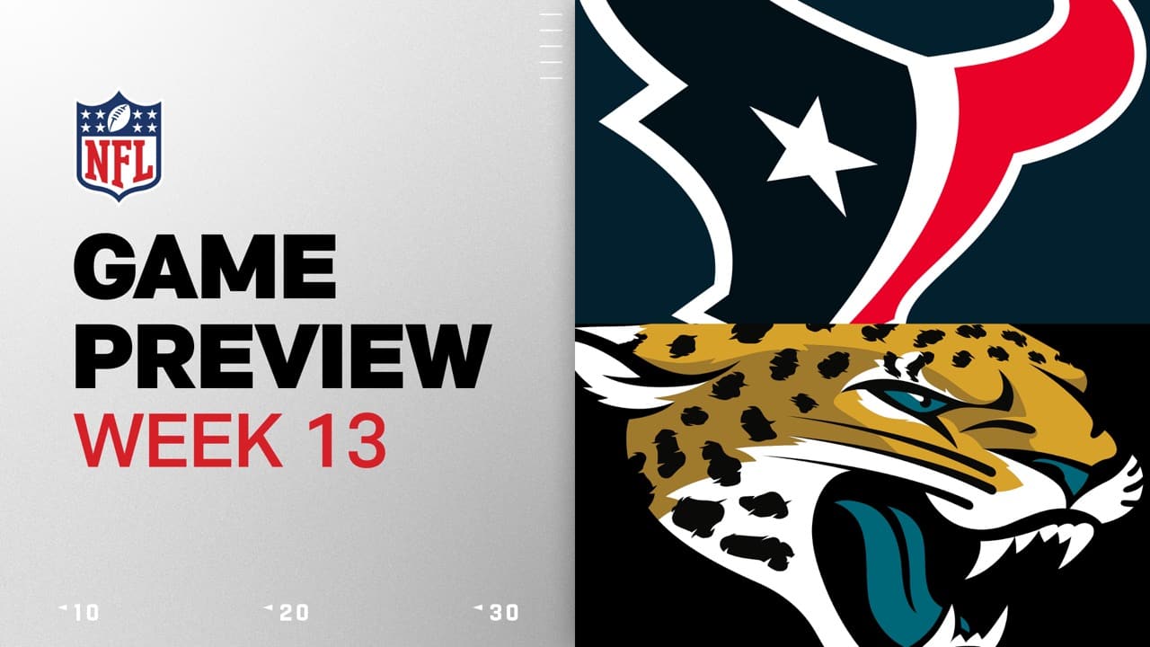 Houston Texans Vs Jacksonville Jaguars Preview Week 13 2688