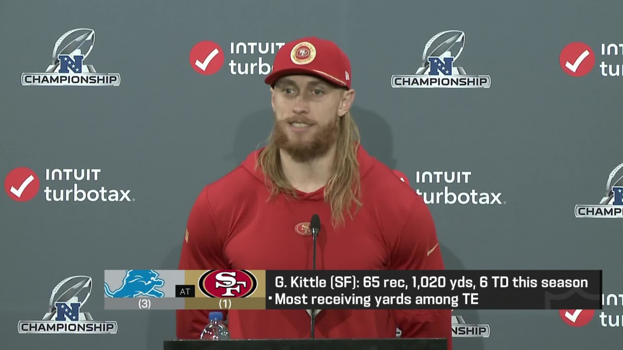 San Francisco 49ers tight end Kittle We 'have a confidence that