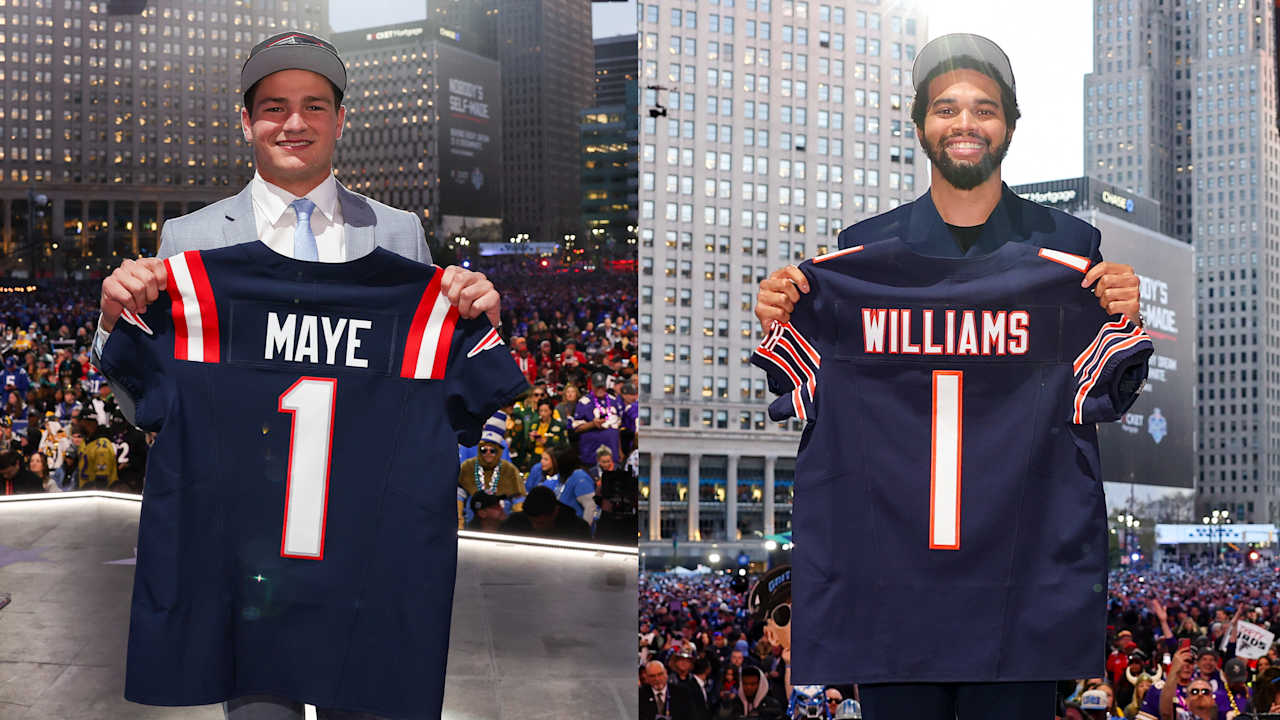 Drake Maye vs. Caleb Williams brings 'a little extra' to Patriots vs. Bears matchup