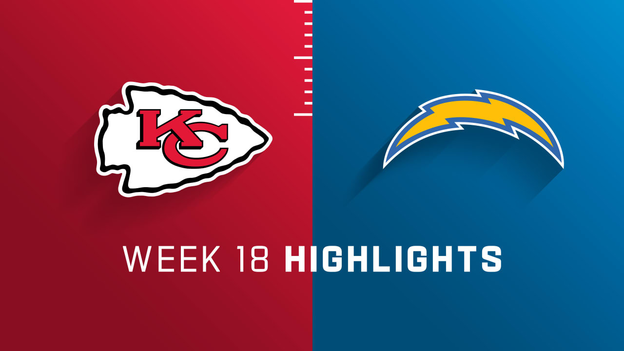 Kansas City Chiefs vs. Los Angeles Chargers highlights Week 18