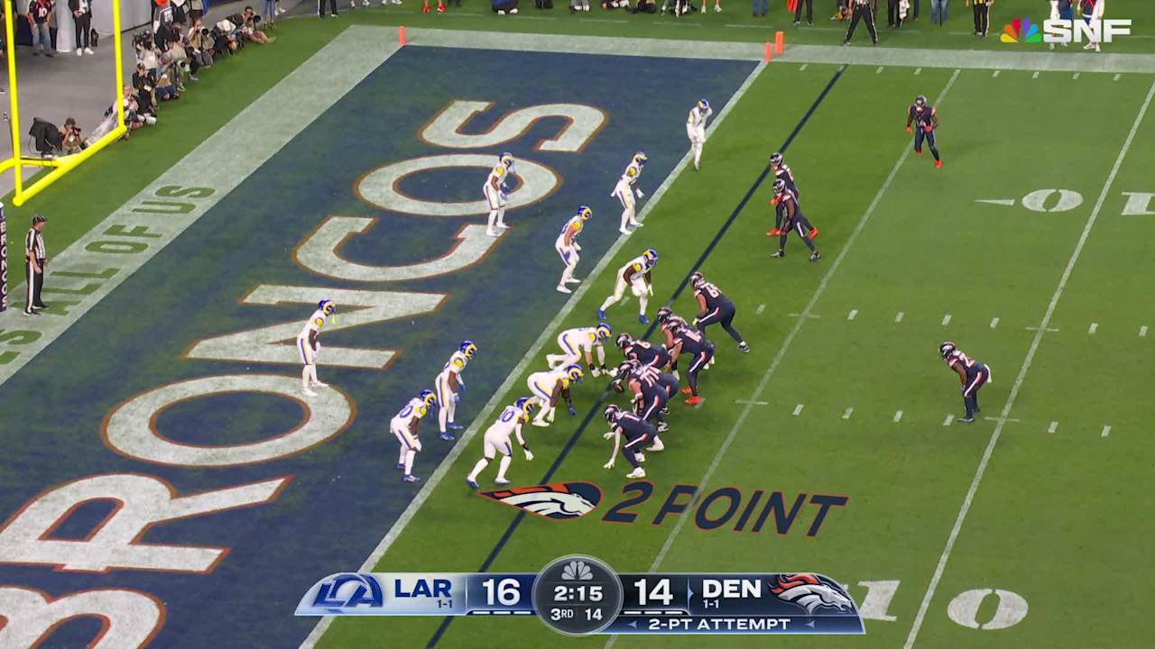 Denver Broncos tie Los Angeles Rams at 16 apiece thanks to Denver ...