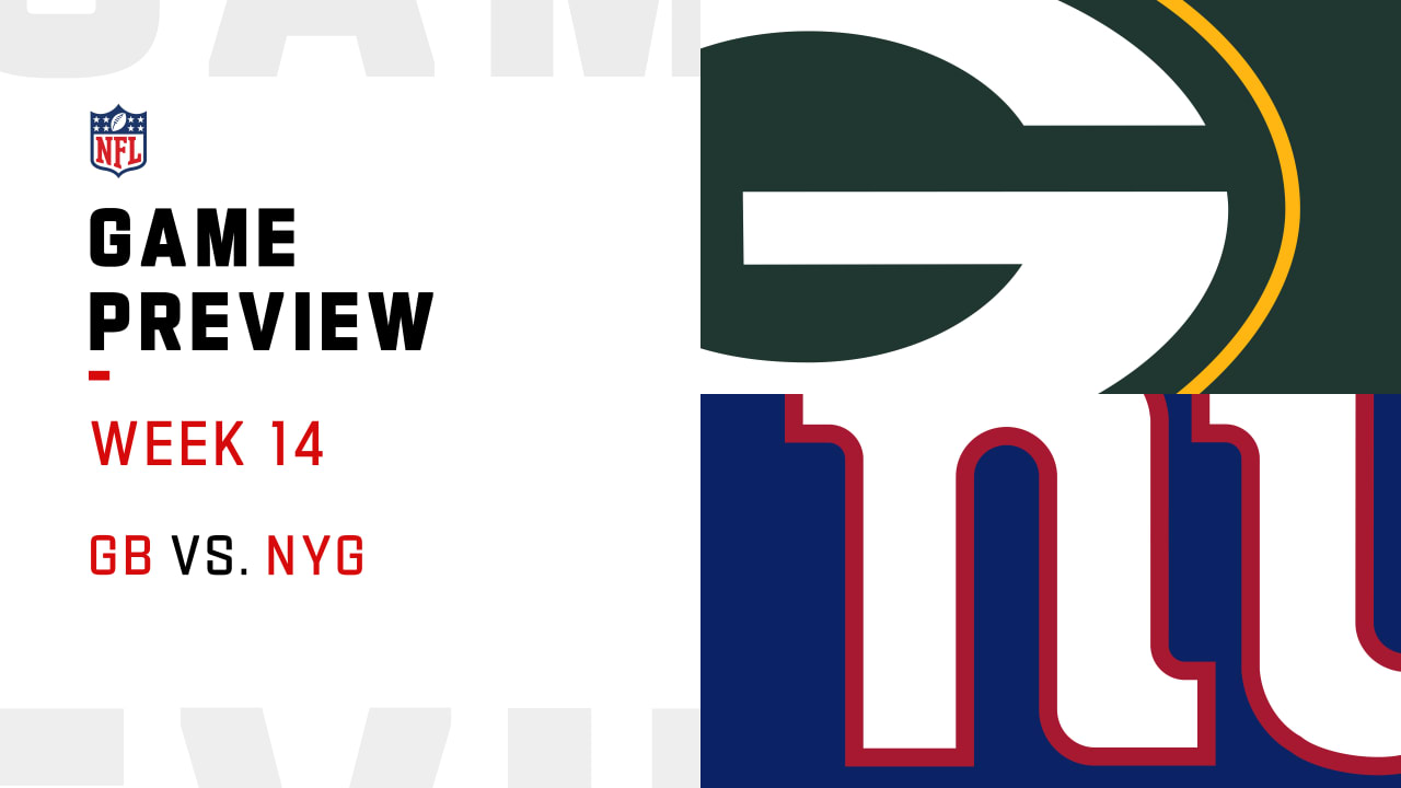 Green Bay Packers vs. New York Giants preview | Week 14