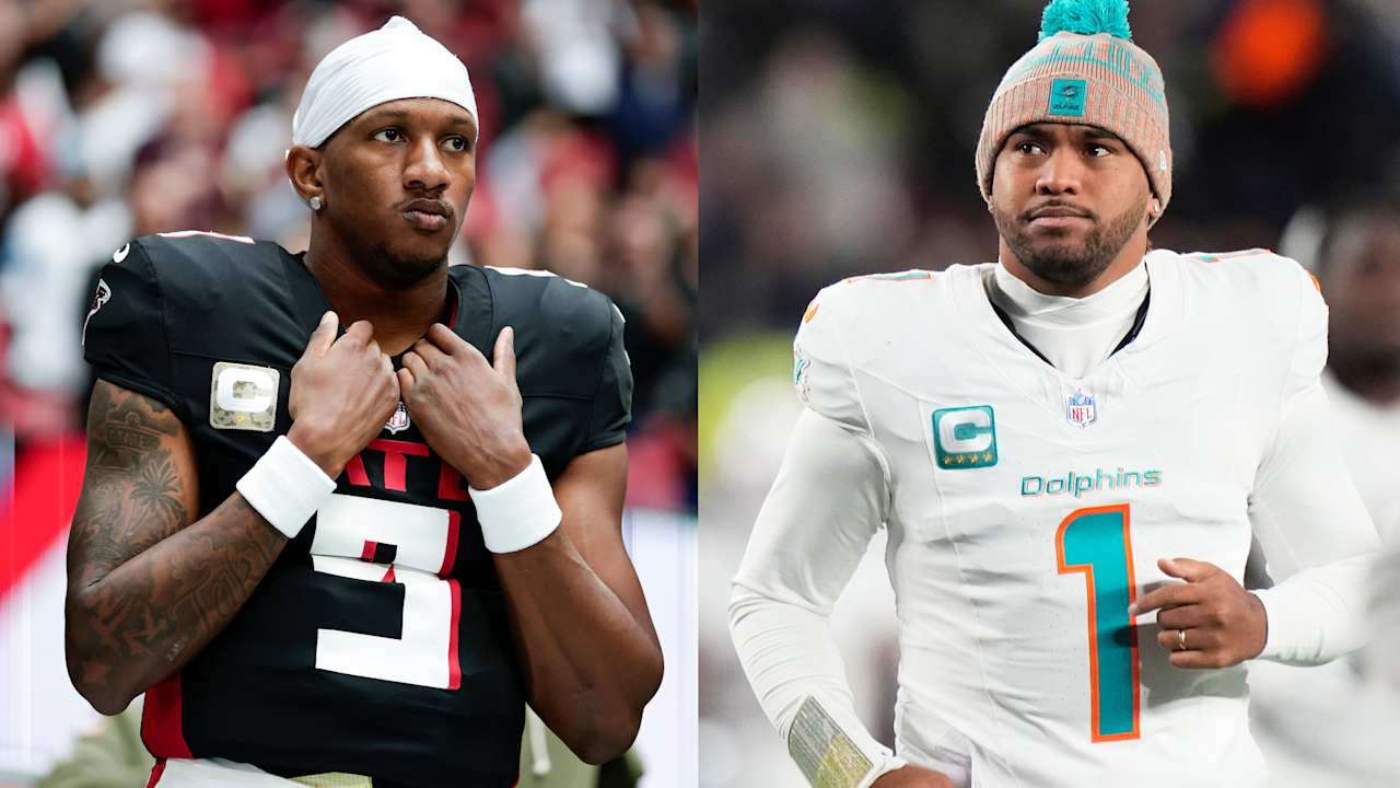 Falcons' Kevin Stefanski to be 'very intentional' in splitting reps between Michael Penix, Tua Tagovailoa