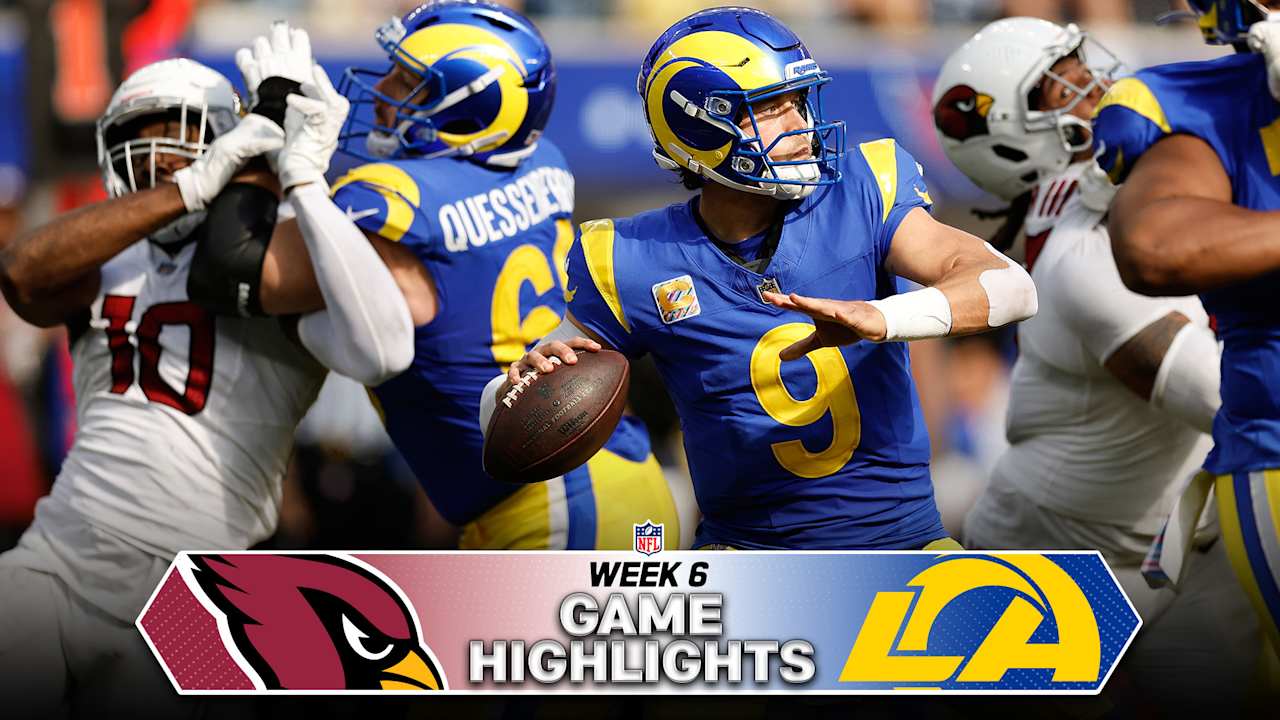 Game Highlights: Cardinals vs. Rams | Week 6