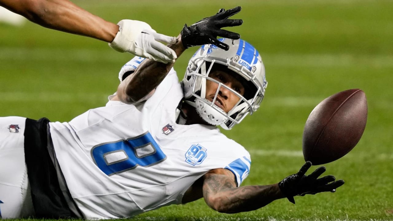 Lions WR Josh Reynolds on critical drops in loss to 49ers: '(Expletive)  happens, man'