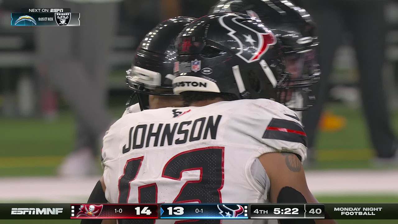 Houston texans kicker Ka'imi Fairbairn's 53-yard FG trims Tampa