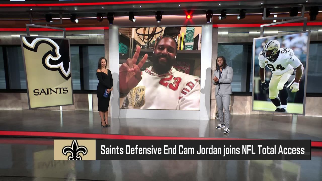 New Orleans Saints defensive end Cam Jordan joins the final episode of ...