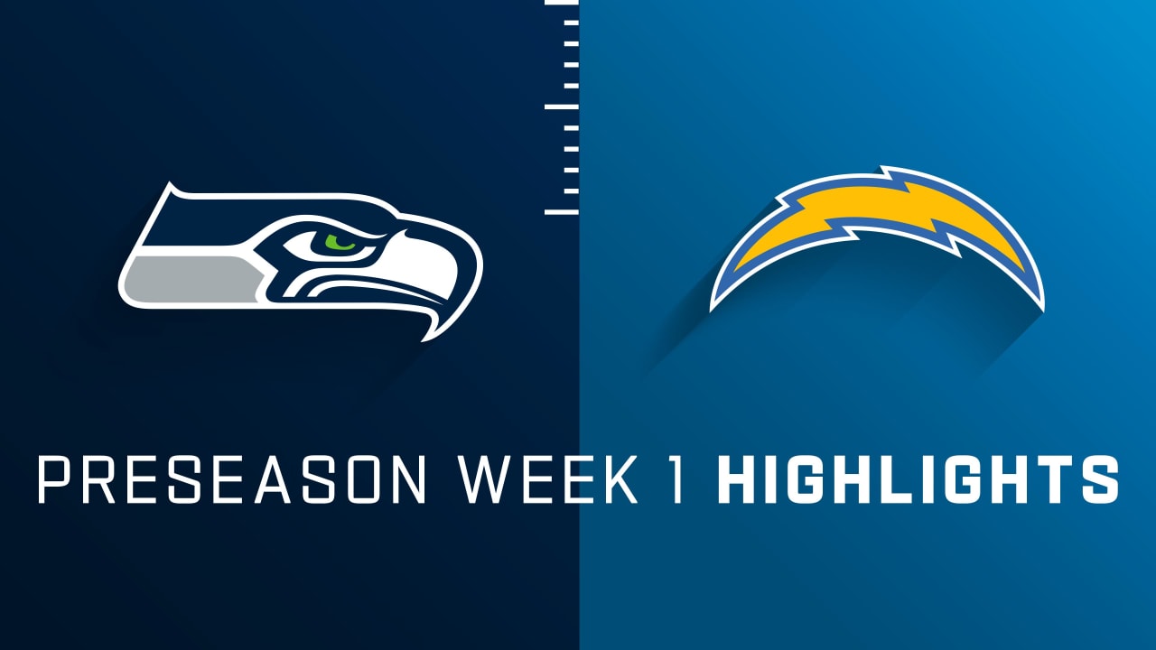 Seattle Seahawks vs. Los Angeles Chargers highlights Preseason Week 1