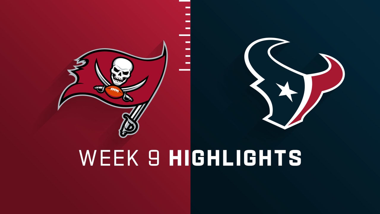 Tampa Bay Buccaneers vs. Houston Texans highlights Week 9