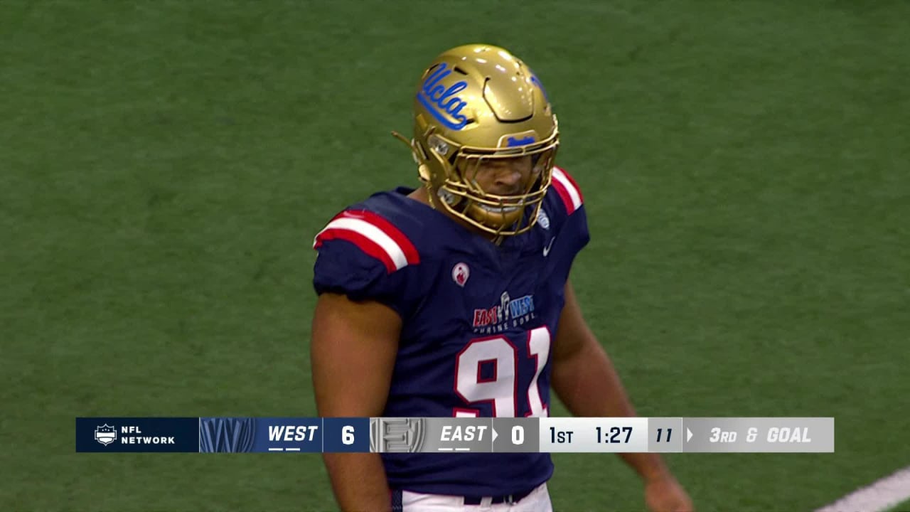 UCLA Bruins linebacker Grayson Murphy is a BLUR on speedy 9yard sack