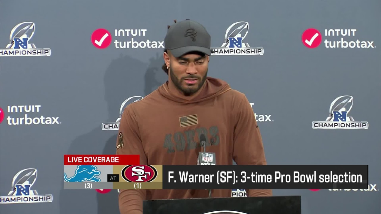 San Francisco 49ers Linebacker Fred Warner Addresses Media At ...