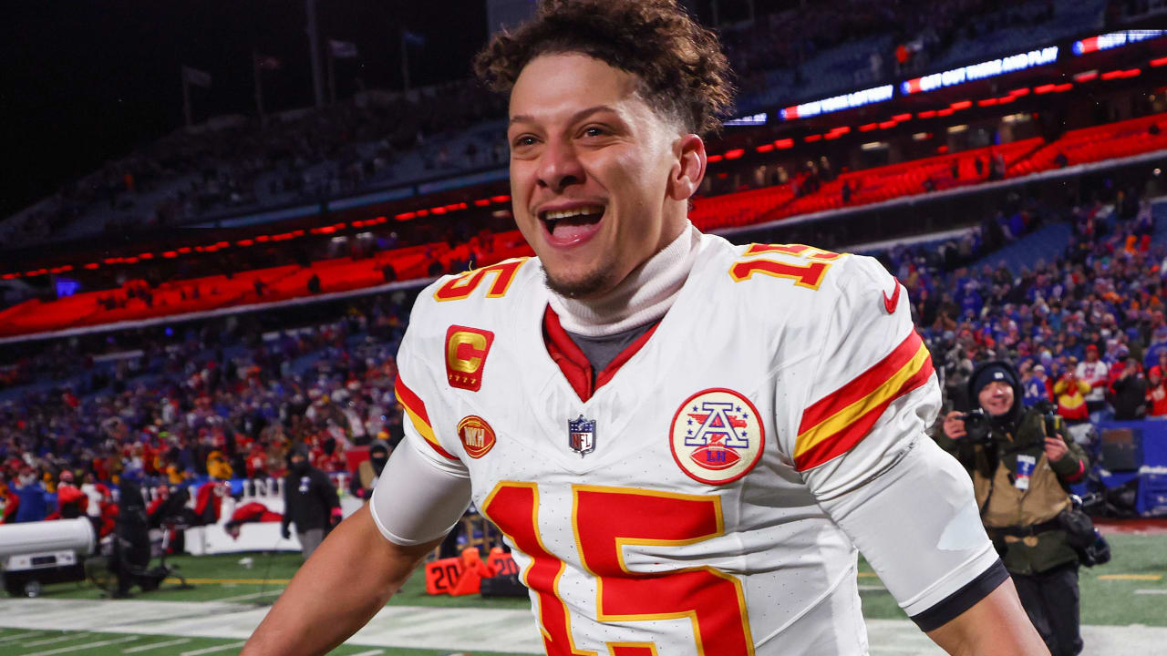 Kansas City Chiefs quarterback Patrick Mahomes through the years