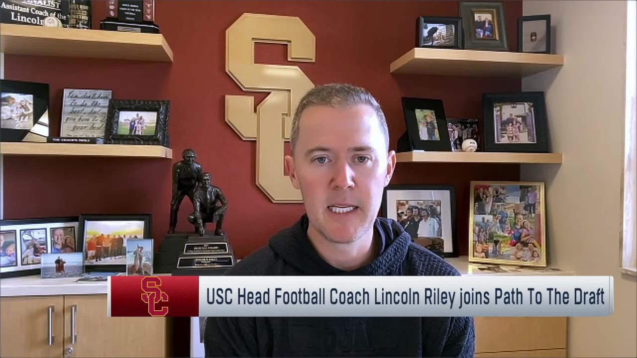 USC head coach Lincoln Riley joins 'Path to the Draft' three weeks ...