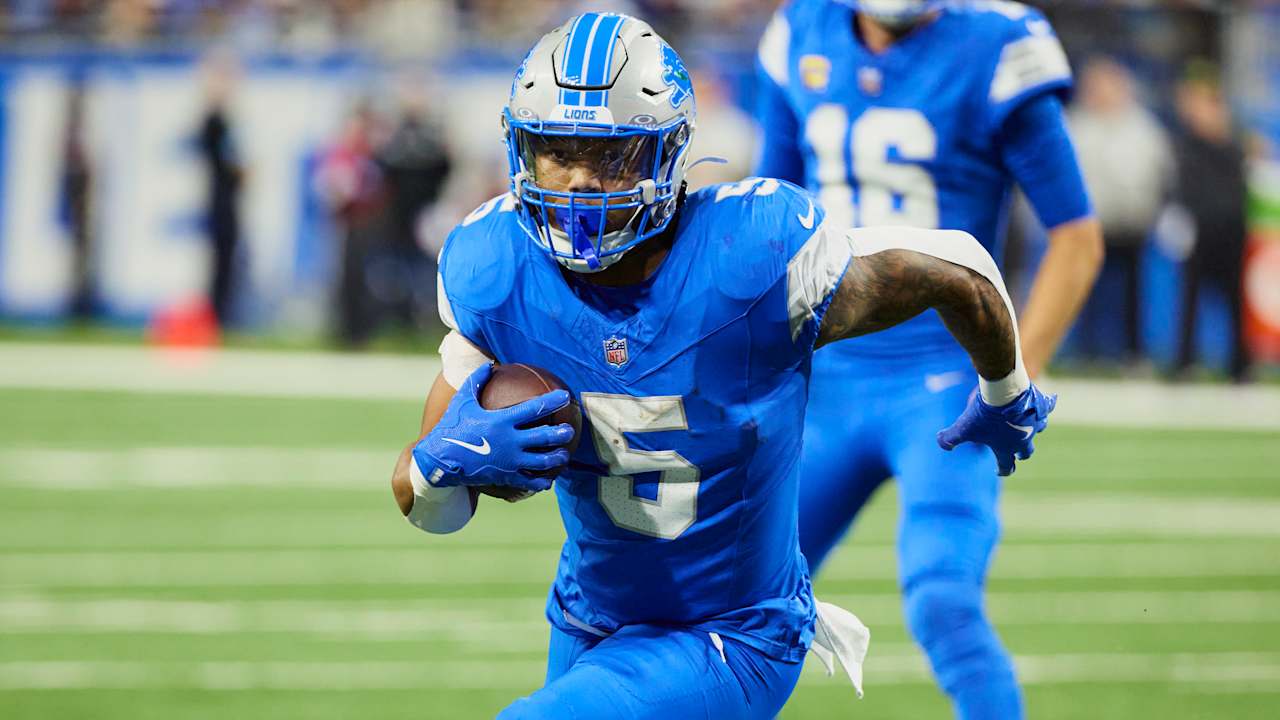 Lions RB David Montgomery ‘so happy’ to be back for playoffs