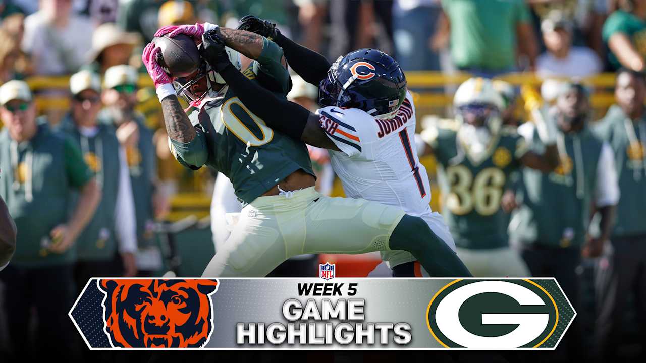 Game Highlights: Chicago Bears vs. Green Bay Packers | Week 5