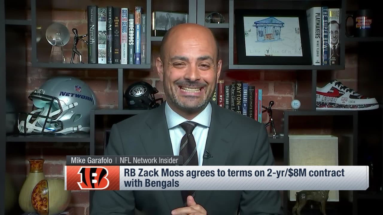 NFL Network Insider Mike Garafolo: Running back Zack Moss agrees to ...