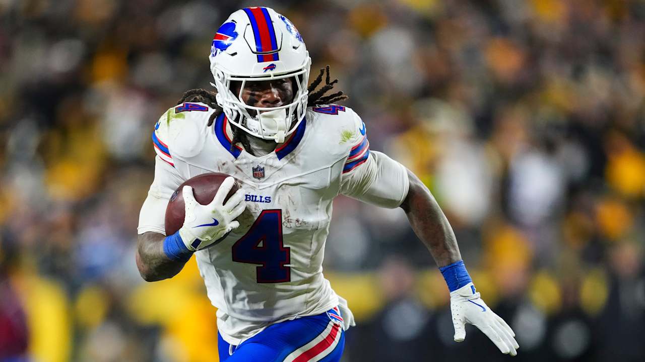 Top 100 Players of 2026, No. 20: James Cook, NFL's reigning rushing champ, vaults up 69 spots