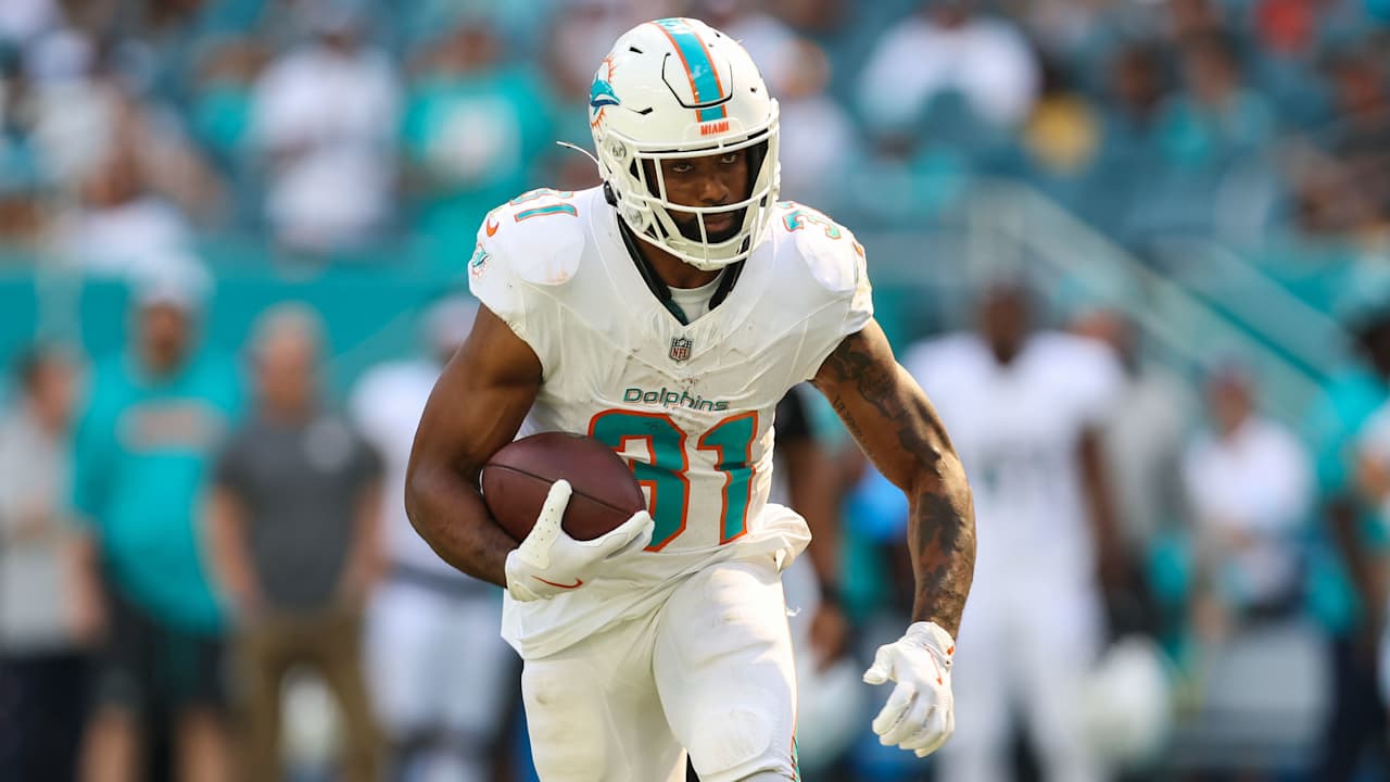 Dolphins release RB Raheem Mostert after three seasons