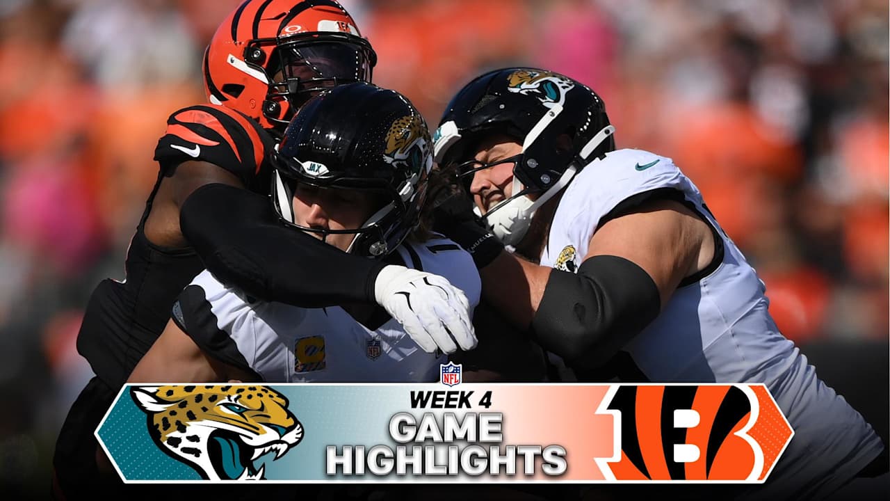 Game Highlights: Jaguars vs. Bengals | Week 4