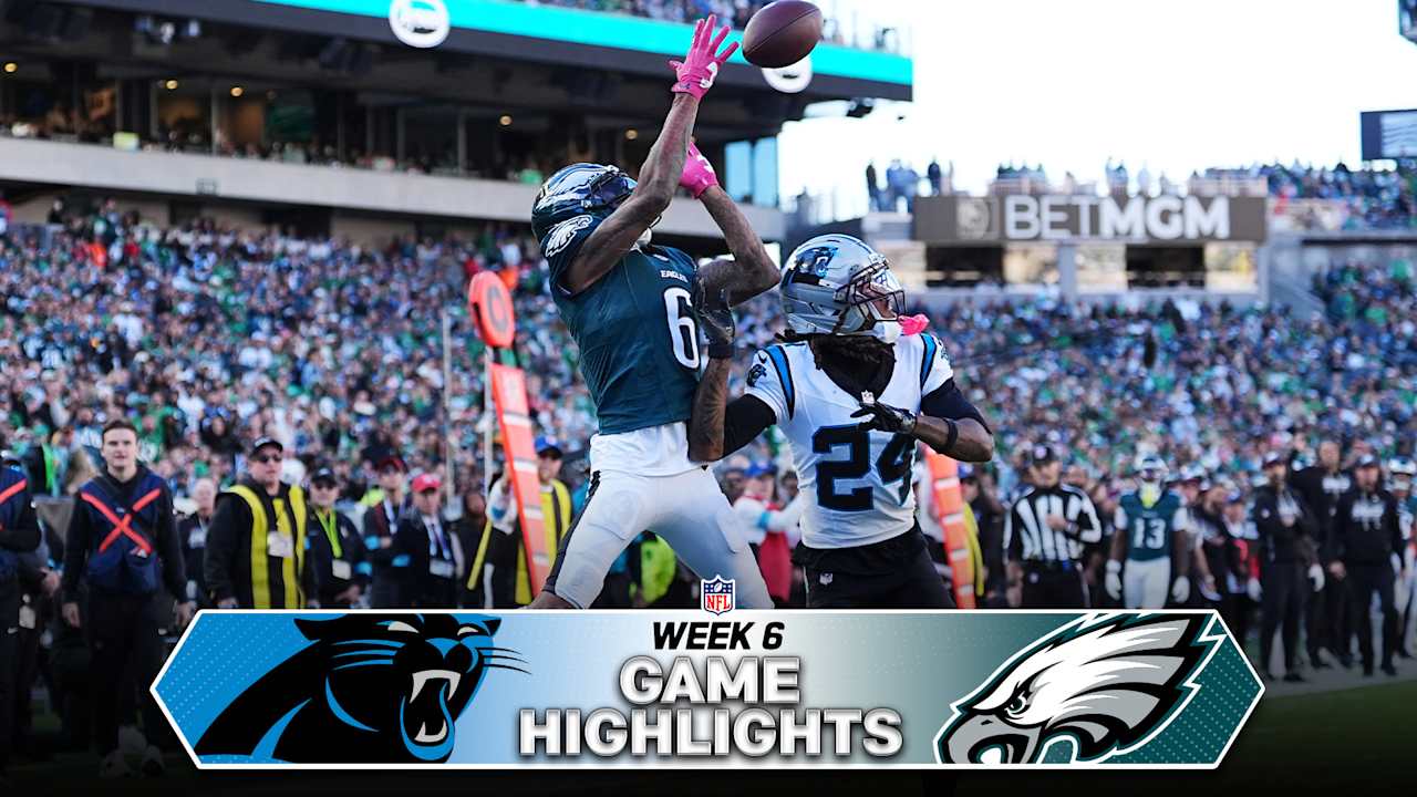 Game Highlights: Panthers vs. Eagles | Week 6